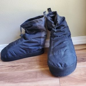 NWOT Sierra Designs Ultralight Packable Down Slippers Socks Tent Booties M/L